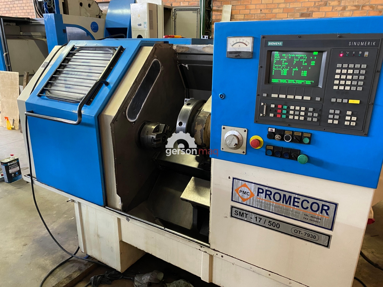 TORNO CNC PROMECOR SMT-17/500 ANO 2001